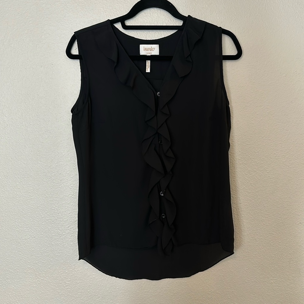 Button front blouse